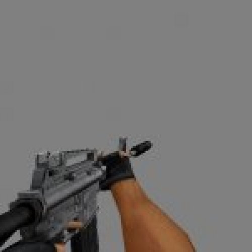 M4A1 White Silenced