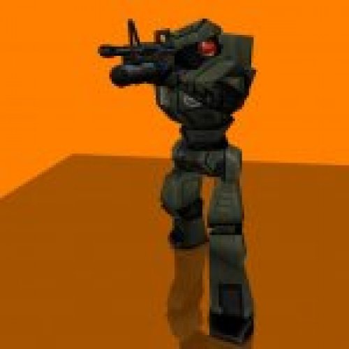 Green robot
