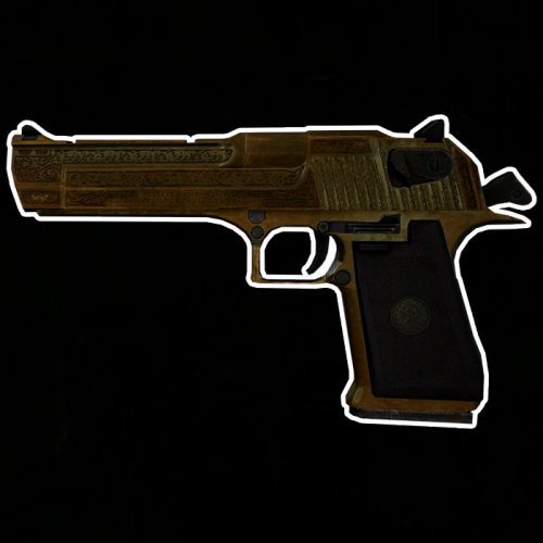Golden Desert Eagle