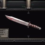 Blood Stained Knife