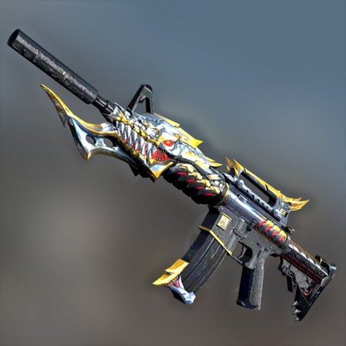 M4A1 Black Dragon is fierce