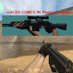 Saiga Sniper assault Rifle gun