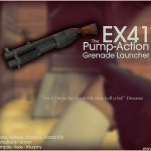 EX41 Pump-Action Grenade Launcher