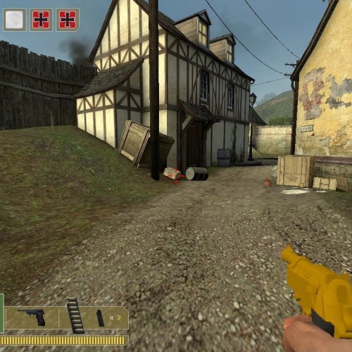 Golden_Walther_P38_with_Wood_Handle