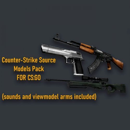 Counter-Strike Source MODELS Pack for CS:GO