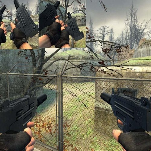 Snake's Dual Silenced Micro Uzi's