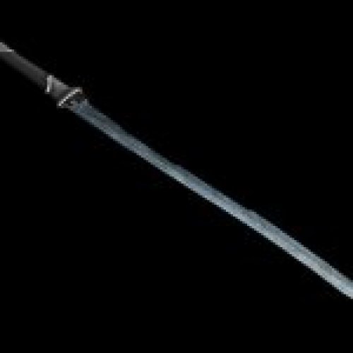 One Handed Damascus Sword