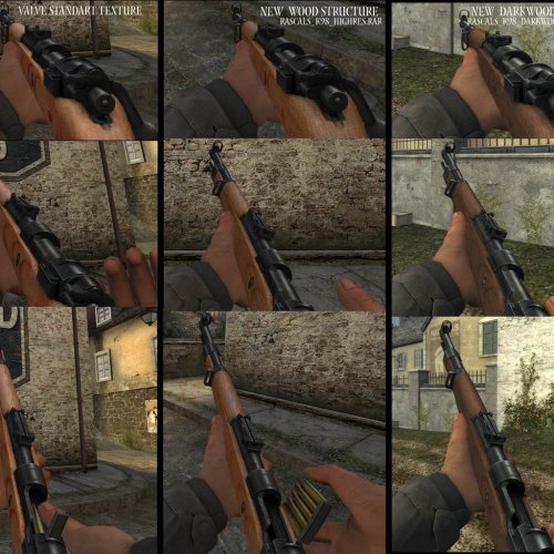 K98k_-_2_Hi_Res_Skins_(new_Wood__Dark_Wood)
