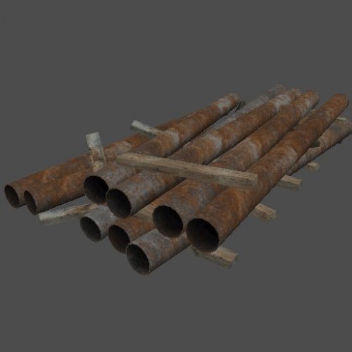 MetalPipeStackDebris