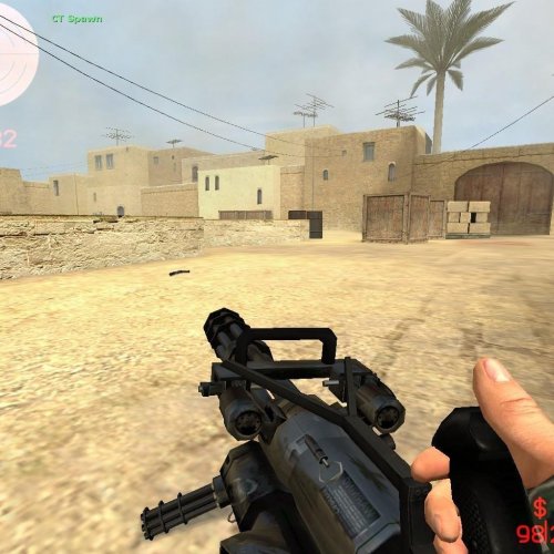 Black Vulcan Minigun