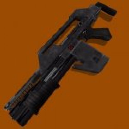Aliens M41A Impulse Rifle Gray HD