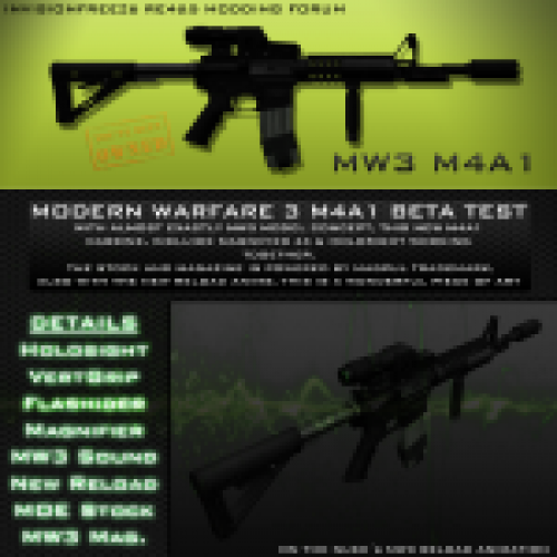 CoD MW3 M4A1