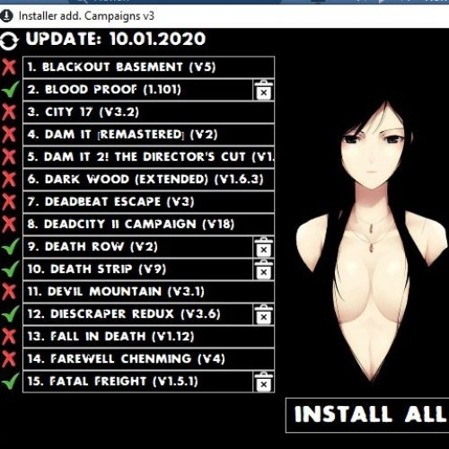 Installer add. Campaigns v3