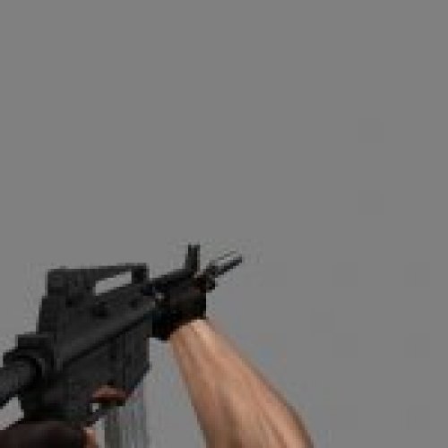 m4a1 with flashlight