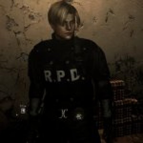 Leon in R.P.D. Black Suit HD