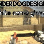 UnderDog®_s_White_Camo_Gloves