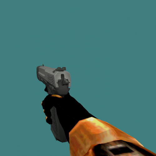 HL2 USP With Half-Life 1 HD hands