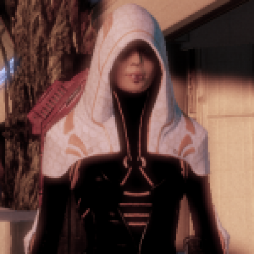 Kasumi in Cerberus Suit