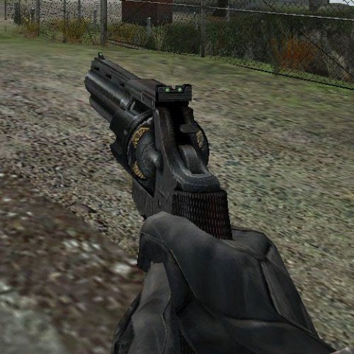 HL2 revolver retextured
