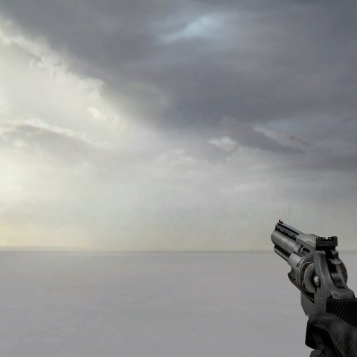 Magnum 357 one hand