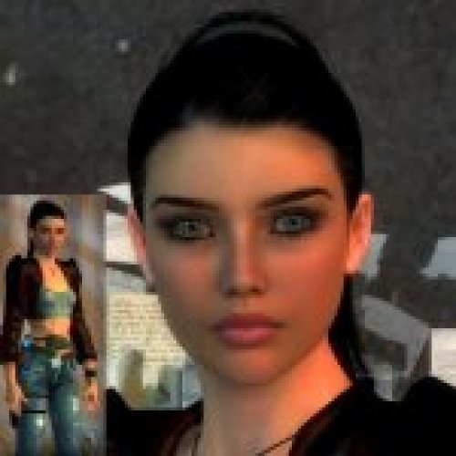 FF Cinematic Mod11 Alyx Replacement