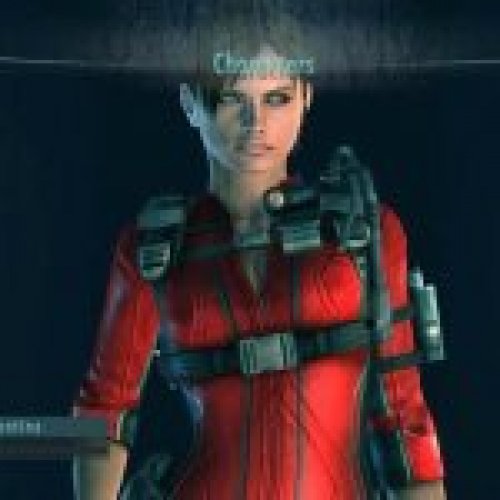 Jill In Red Wetsuit