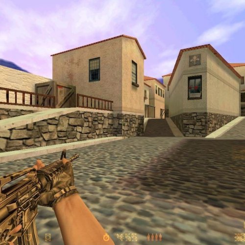 M4a1 desert reskined