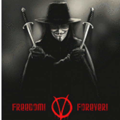 v