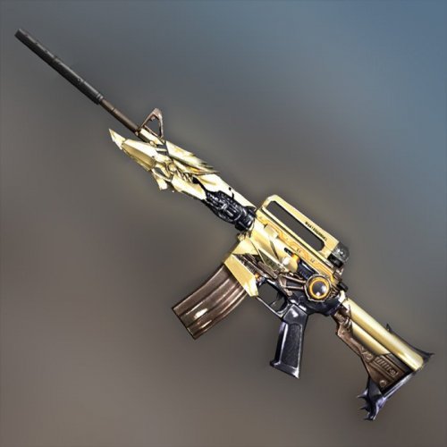 M4A1-S Transformers Noble Gold