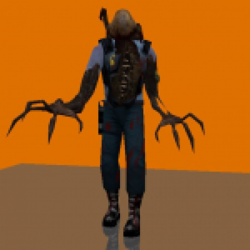 HD Barney Zombie