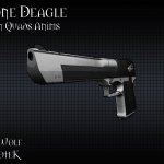 Two-tone Deagle on Quads Anims