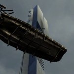 Animated container for dropship