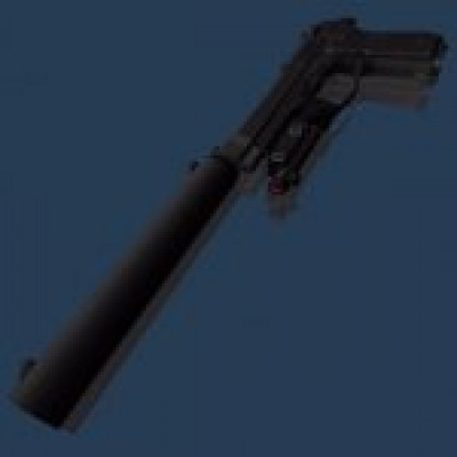 Beretta M92F with lasersight