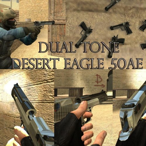 Dual Tone Desert Eagle .50AE