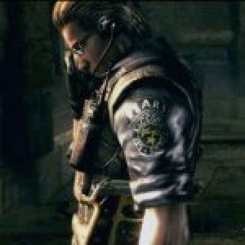 Wesker in RE1 S.T.A.R.S. suit