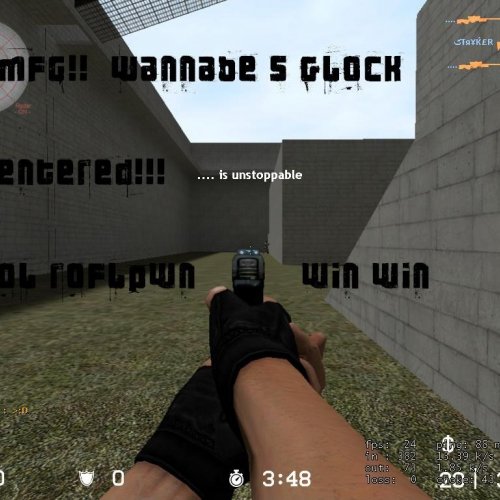 Centered Wannabe's Glock 18!