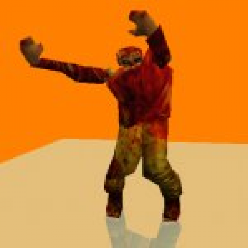 Zombie LD 5 HL2 anim
