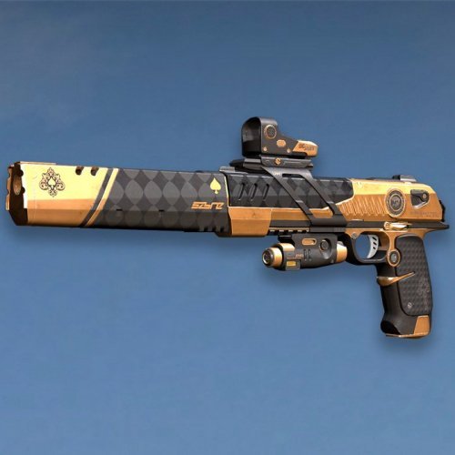 Desert Eagle Card trick