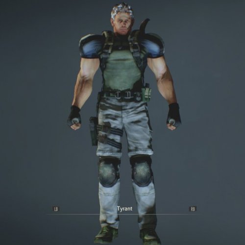 RE5 Chris Redfield BSAA (Mr. X)