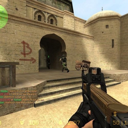 Spezz's P90 With Eotech Sight