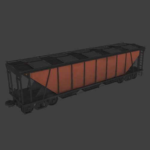 Covered Hopper Car
