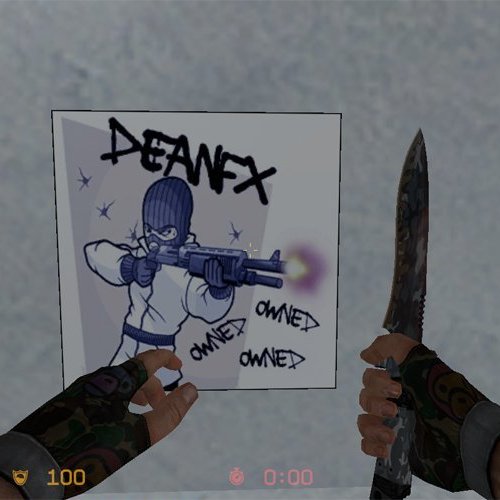 White_Camo_Knife