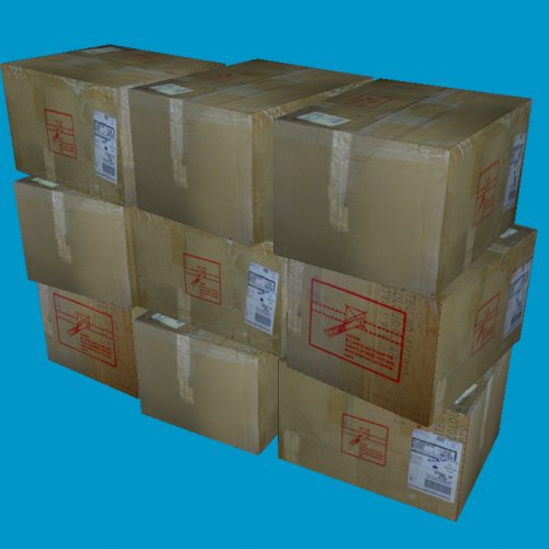 cardboard boxstack
