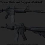 Twinke Masta  Polygon s M4A1