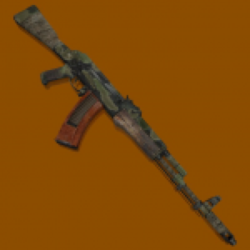 Metro 2033's AK-74, original hands