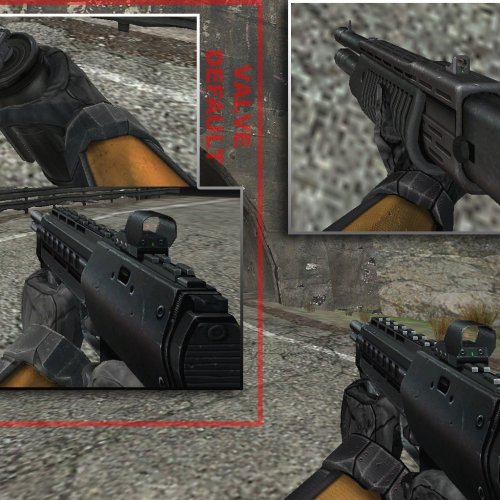 teh snake's hl2 arm retextured