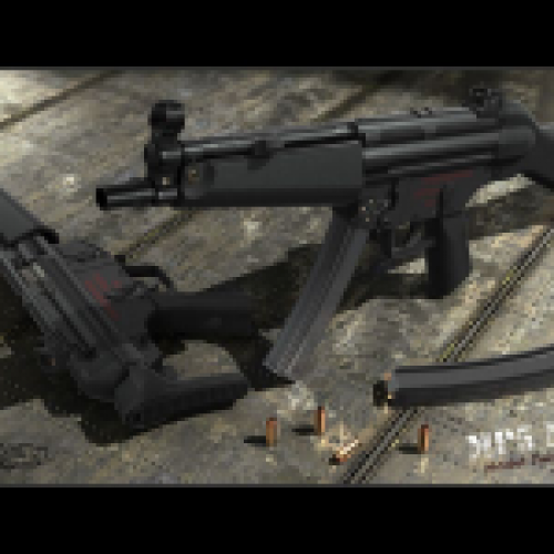 Hk MP5A4 Navy (only v_)