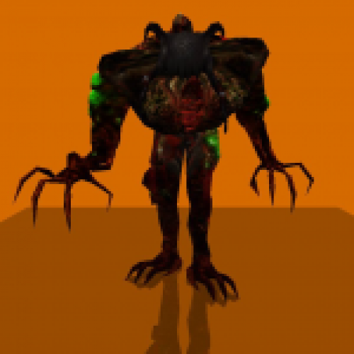 Gonome with HL2 Poison Headcrab