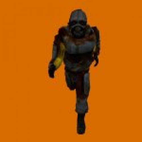 HL2 Beta Combine prisonguard dead