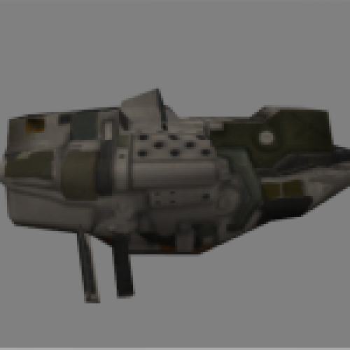 BFG 9000 from DOOM 3 (with ammo)